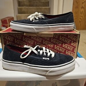 Vans Authentic Black Corduroy